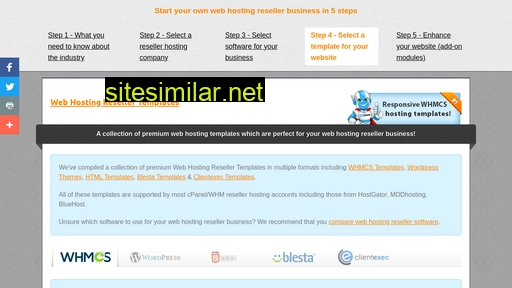 Webhostingresellertemplates similar sites
