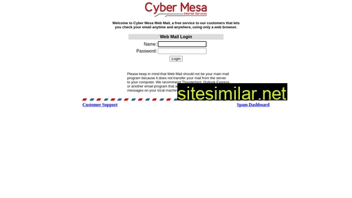webmail.cybermesa.com alternative sites