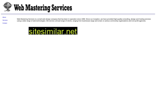 Webmasteringservices similar sites