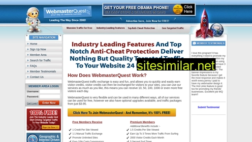 Webmasterquest similar sites