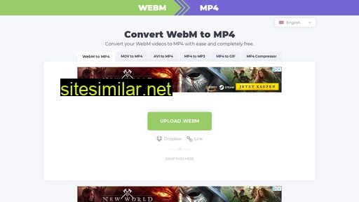 webmtomp4.com alternative sites