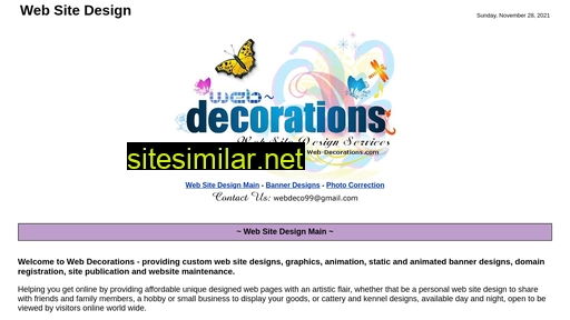 web-decorations.com alternative sites