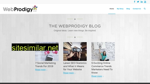 Webprodigy similar sites