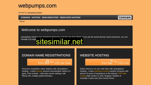 Webpumps similar sites