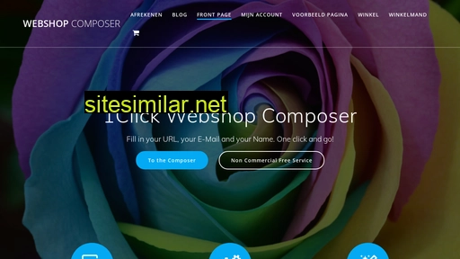 webshopcomposer.com alternative sites