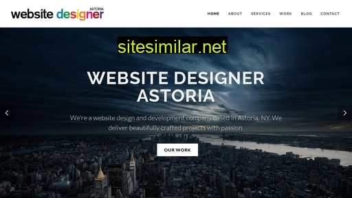 Websitedesignerastoria similar sites