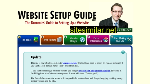 websitesetupguide.com alternative sites