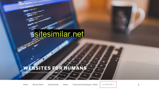Websitesforhumans similar sites