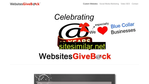websitesgiveback.com alternative sites
