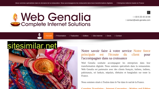 Web-genalia similar sites