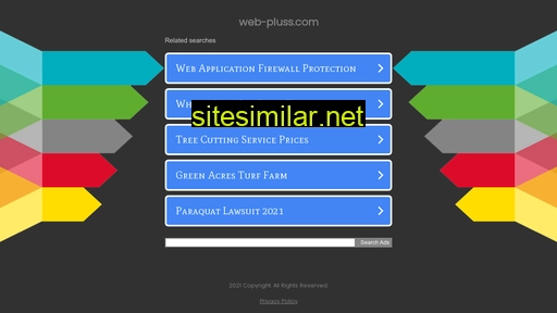 Web-pluss similar sites
