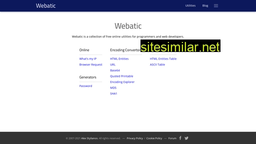 webatic.com alternative sites