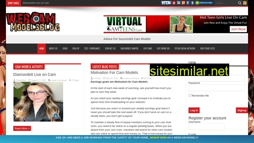Webcammodelsblog similar sites