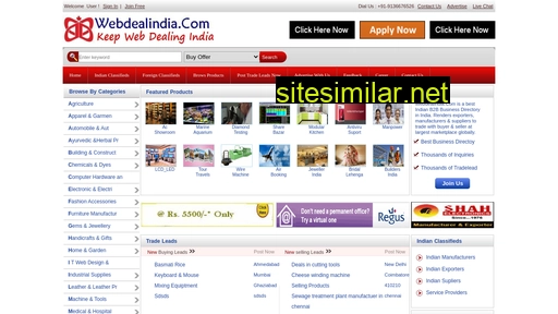 webdealindia.com alternative sites