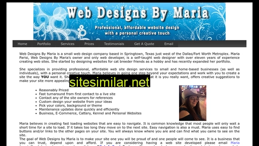 webdesignsbymaria.com alternative sites