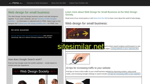 webdesignsociety.com alternative sites