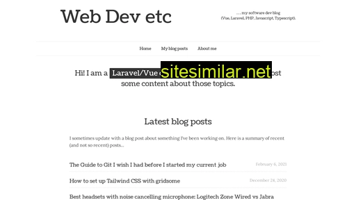 Webdevetc similar sites