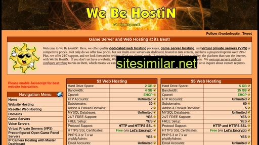 webehostin.com alternative sites