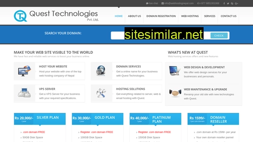 Webhostingnepal similar sites