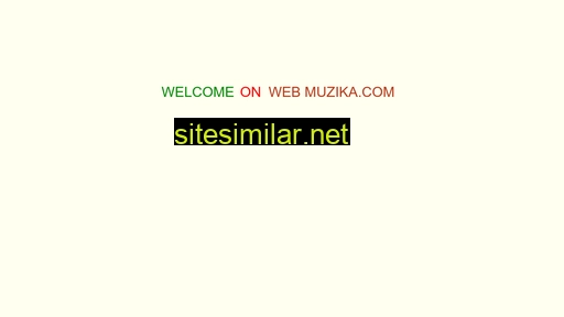 Webmuzika similar sites