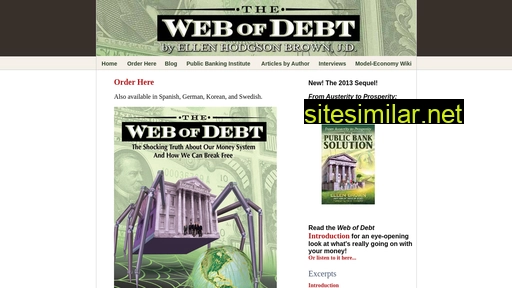 Webofdebt similar sites