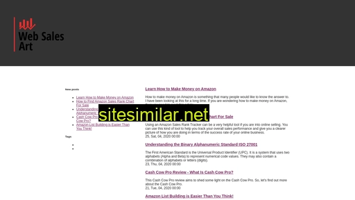 Websalesart similar sites