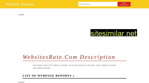 websitesrate.com alternative sites