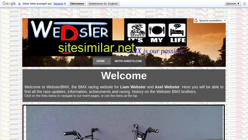 websterbmx.com alternative sites