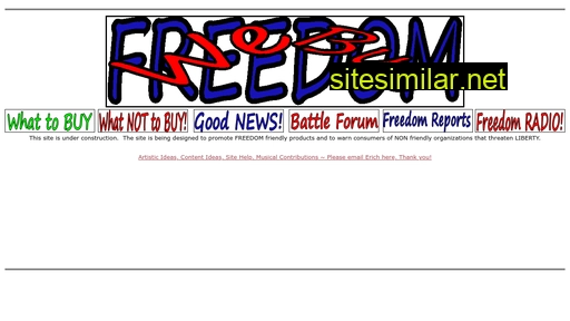 webuyfreedom.com alternative sites