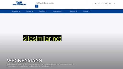 weckenmann.com alternative sites