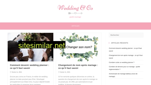 weddingandco.com alternative sites