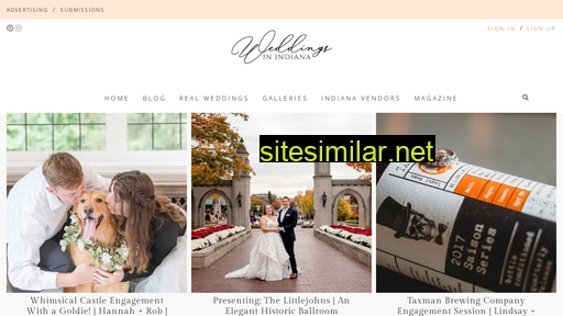 weddingsinindiana.com alternative sites