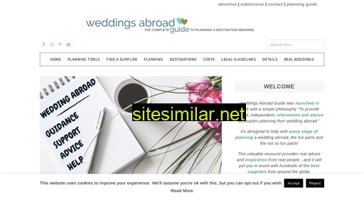 weddingsabroadguide.com alternative sites