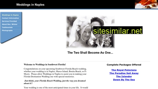 weddingsinnaples.com alternative sites