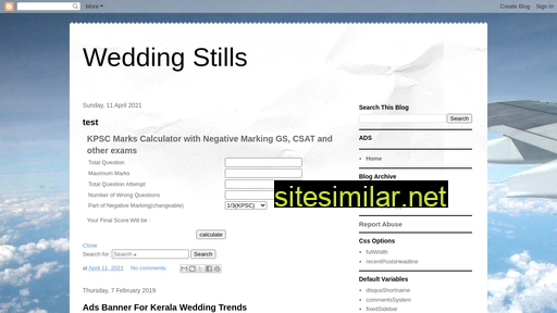 weddingstills.blogspot.com alternative sites