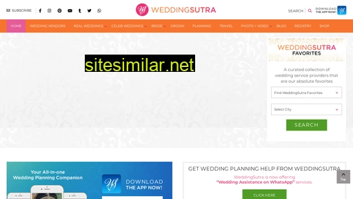weddingsutra.com alternative sites