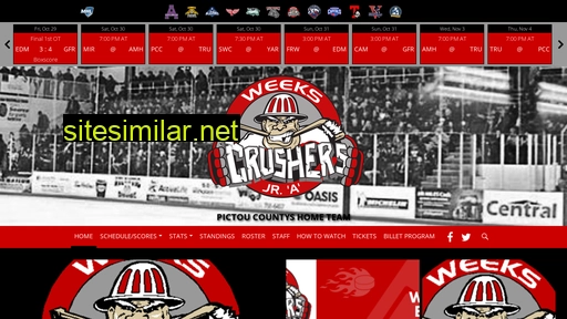 weekscrushershockey.com alternative sites