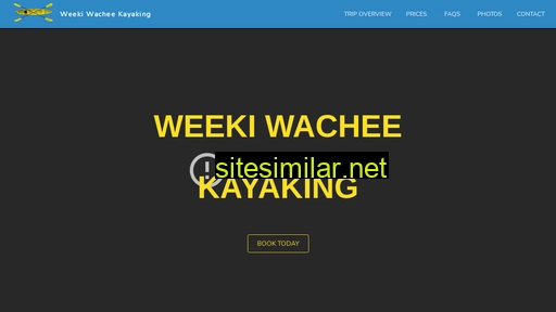 weekiwacheekayaking.com alternative sites