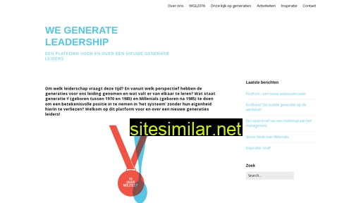 Wegenerateleadership similar sites