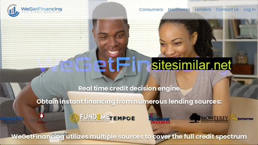 Wegetfinancing similar sites