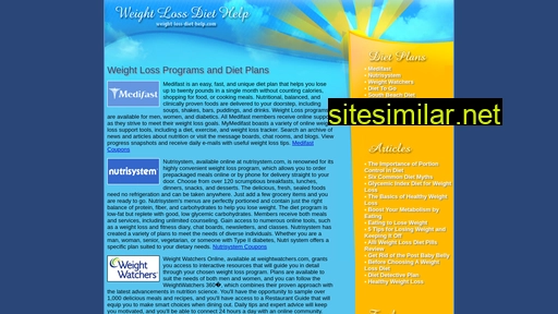 weight-loss-diet-help.com alternative sites