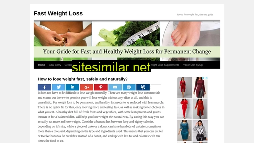 weight.lossfast.com alternative sites