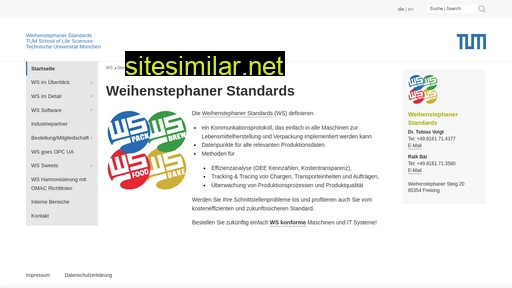 Weihenstephan-standard similar sites