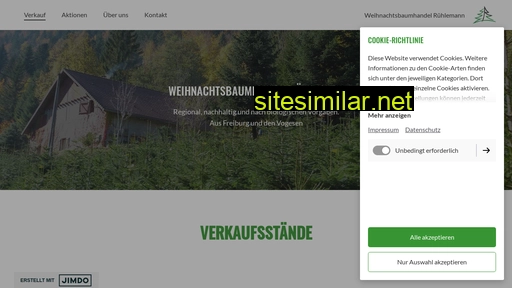 weihnachtsbaumhandel-ruehlemann.jimdosite.com alternative sites