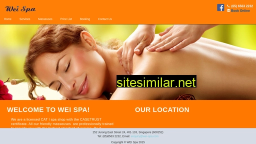 wei-spa.com alternative sites