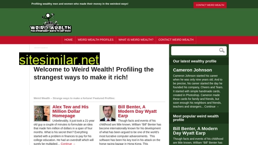 weird-wealth.com alternative sites
