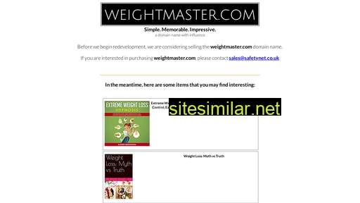 Weightmaster similar sites