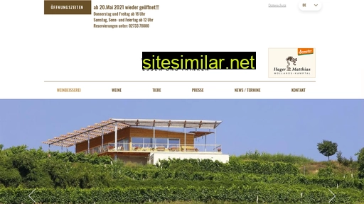 Weinbeisserei-hager similar sites