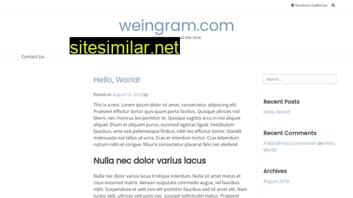 weingram.com alternative sites