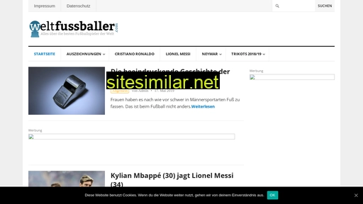 Weltfussballer similar sites